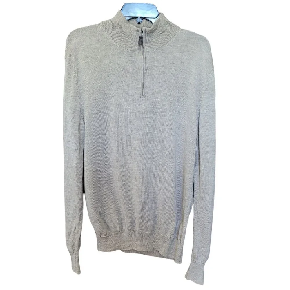 Jos A Banks 1/4 zipper pullover